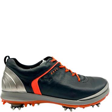 ECCO GTX BIOM GOLF SHOE - BLACK RED