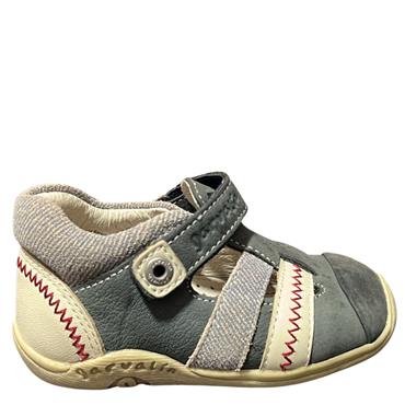 GARVALIN VEL STRAP CLOSED SDL - BLUE GREY