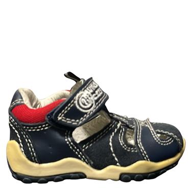 HIPPO RINO CLOSED IN VEL SDL - NAVY RED