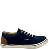 JACK & JONES GTS CANVAS TIE SHOE - NAVY