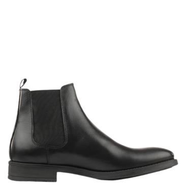 JACK & JONES MENS JFWARGO CHELSEA BOOT - BLACK