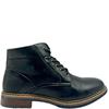 ROMEO GTS ZIP TIE ANKLE BOOT - BLACK