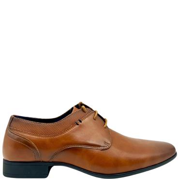 ROMEO GIOVANE GTS DRESS TIE SHOE - COGNAC
