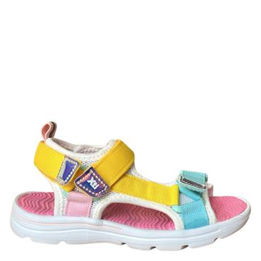 XTI GIRLS ANKLE STRAP SANDAL - WHITE MULTI