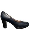 PITILLOS MED HEEL COURT SHOE - NAVY