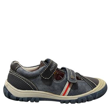 SPROX BOYS 2 VEL STRAP SANDAL - NAVY GREY