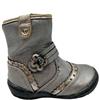 ONE STEP FLOWER BOOT - PEWTER