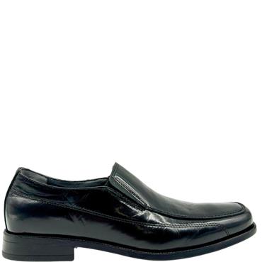 LUISETTI MENS DRESS STITCH SLIP ON SHOE - BLACK