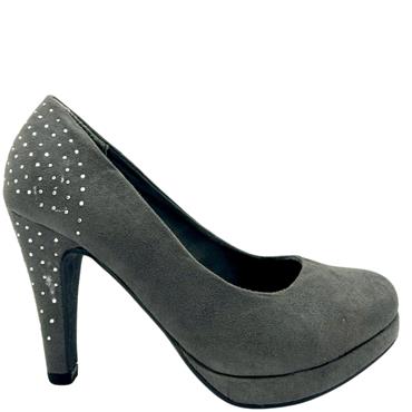 ODGITRENDS PLATFORM STUD COURT - GREY