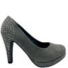 ODGITRENDS PLATFORM STUD COURT - GREY