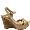 MARCO TOZZI STRAP WEDGE BKLE S - PEPPER