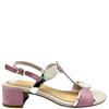 MARCO TOZZI WOMENS ANKLE STRAP SANDAL - BERRY