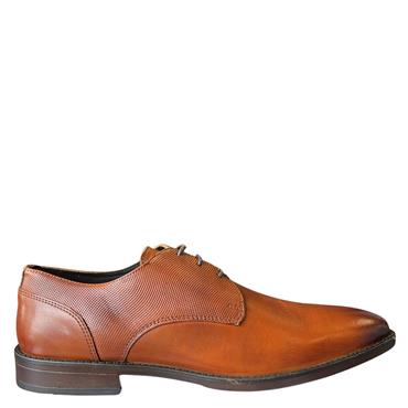 PM GENTS LEATHER SHOE - TAN