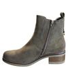 JET 7 WOMENS ZIP CHELSEA ANKLE BOOT - MARRON