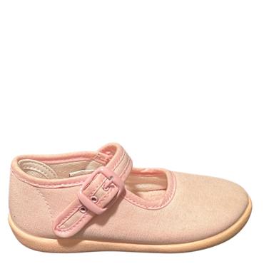 PUCHITOS CANVAS STRAP SHOE - PINK