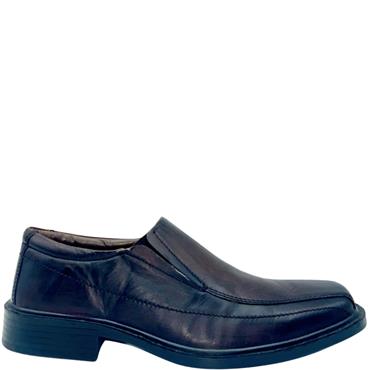 CATESBY GTS STITCH DRESS SLIP ON SHOE - BROWN