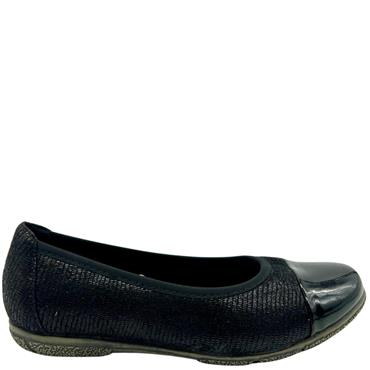 JANE KLAIN LDS T/CAP POMP - BLACK