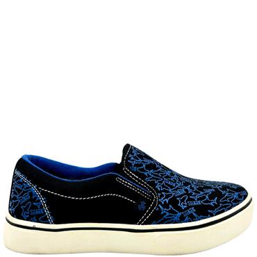 SKILLS SHARK PRINT SO CANVAS - BLACK