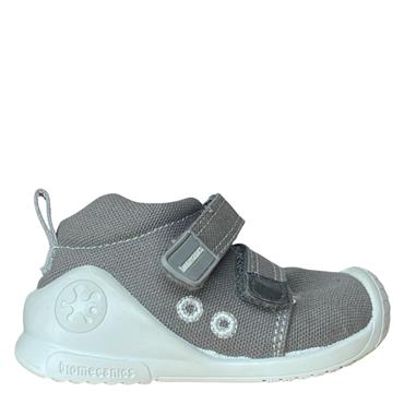 BIOMECANICS BOYS STRAP SHOE - GREY