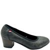 JANE KLAIN LDS LOW HEEL COURT SHOE - BLACK