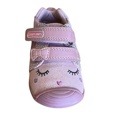 BIOMECANICS GIRLS STRAP ANKLE BOOT - ROSE