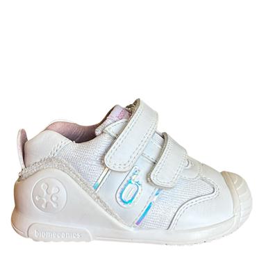 BIOMECANICS GIRLS STRAP TRAINER - WHITE