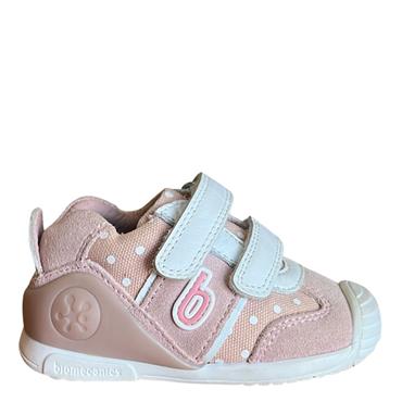 BIOMECANICS KIDS VELCRO STRAP SHOE - ROSA