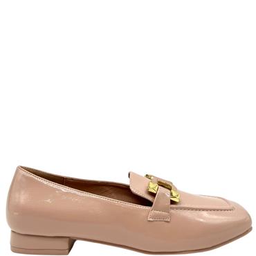 MENBUR WOMENS CHAIN LOAFER - NUDE