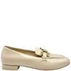 MENBUR WOMENS CHAIN LOAFER - WHITE