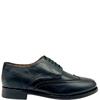 WINSTANLEY ALL LEATHER SHOE - BLACK LEATHER
