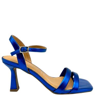 PIECE OF MIND WOMENS ANKLE STRAP SANDAL - BLUE