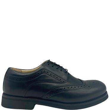 TREDFLEX GTS DRESS BROGUE TIE SHOE - BLACK