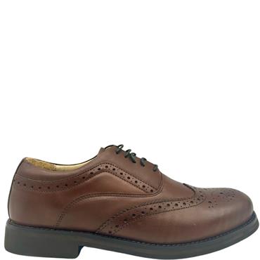 TREDFLEX GTS DRESS BROGUE TIE SHOE - BROWN