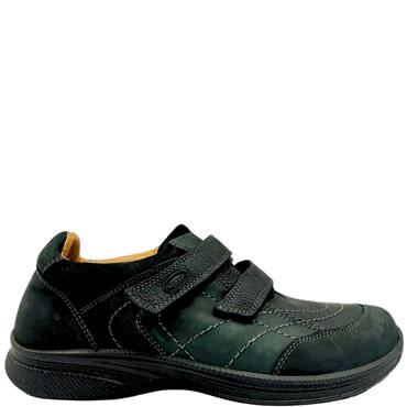 JOMOS XTRA WIDE VELCRO SHOE - BLACK