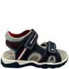 SPROX BOYS 2 VEL STRAP SANDAL - NAVY LIGHT GREY