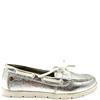 XTI LDS GLITTER DECK SHOE - SILVER