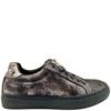 XTI WOMENS STONE TONGUE LACE TRAINER - GREY