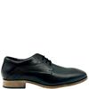 S OLIVER GTS 2 TONE 4 EYE TIE SHOE - BLACK