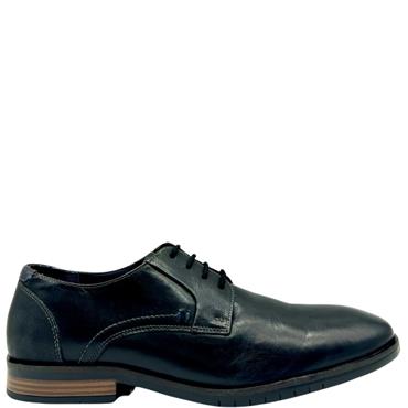 S OLIVER MENS DRESS PLAIN LACE SHOE - BLACK