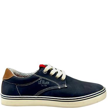 S OLIVER GTS CASUAL TIE SHOE - NAVY