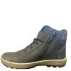 S OLIVER BOYS VEL STRAP TIE BOOT - NAVY TAN