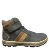 S OLIVER BOYS VEL STRAP TIE BOOT - NAVY TAN