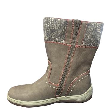 S OLIVER GIRLS JUMPER TOP BOOT - GREY