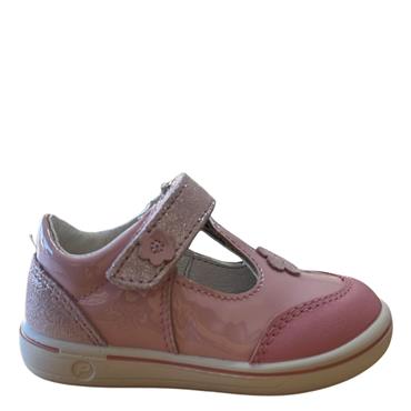 RICOSTA GIRLS VELCRO STRAP SHOE - BLUSH