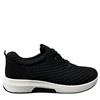 G COMFORT WOMENS LACE TRAINER - BLACK