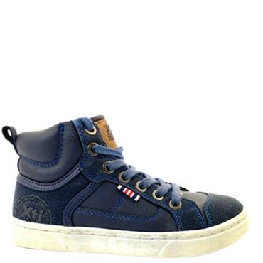 XTI BOYS ANKLE LACE BOOT - NAVY