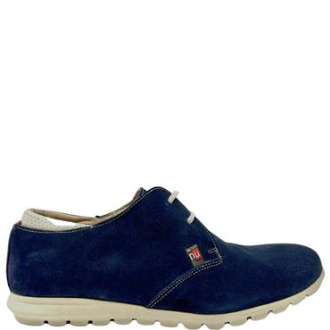 NUPER GTS 2 EYE TIE SHOE - NAVY
