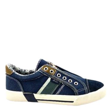 XTI KIDS LACE TRAINER - NAVY WHITE