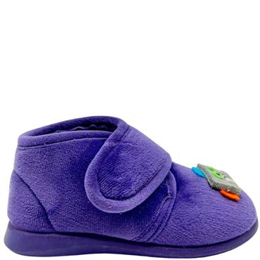 PUCHITOS GIRLS VEL SLIPPER - PURPLE