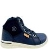 ECCO BOYS TIE ANKLE BOOT - NAVY